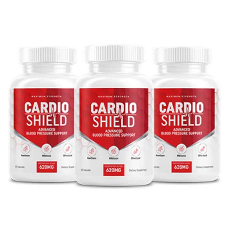 Cardio Shield Blood Sugar Support — 3 Bottle / 90 Day Pack