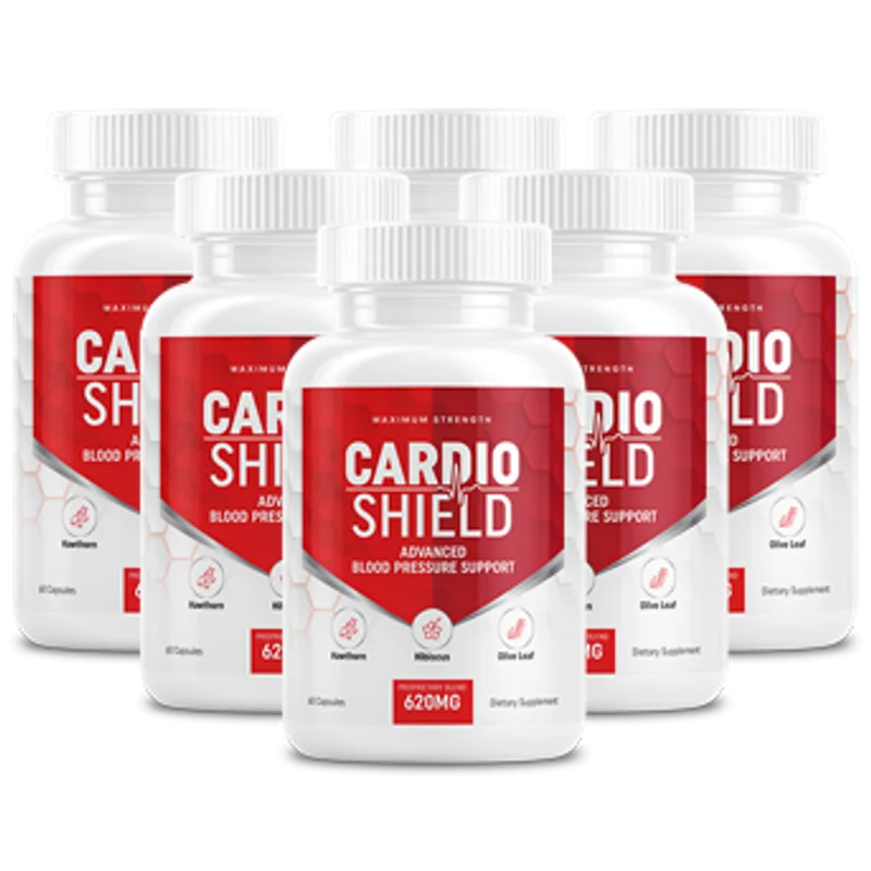 Cardio Shield Blood Sugar Support — 6 Bottle / 180 Day Pack