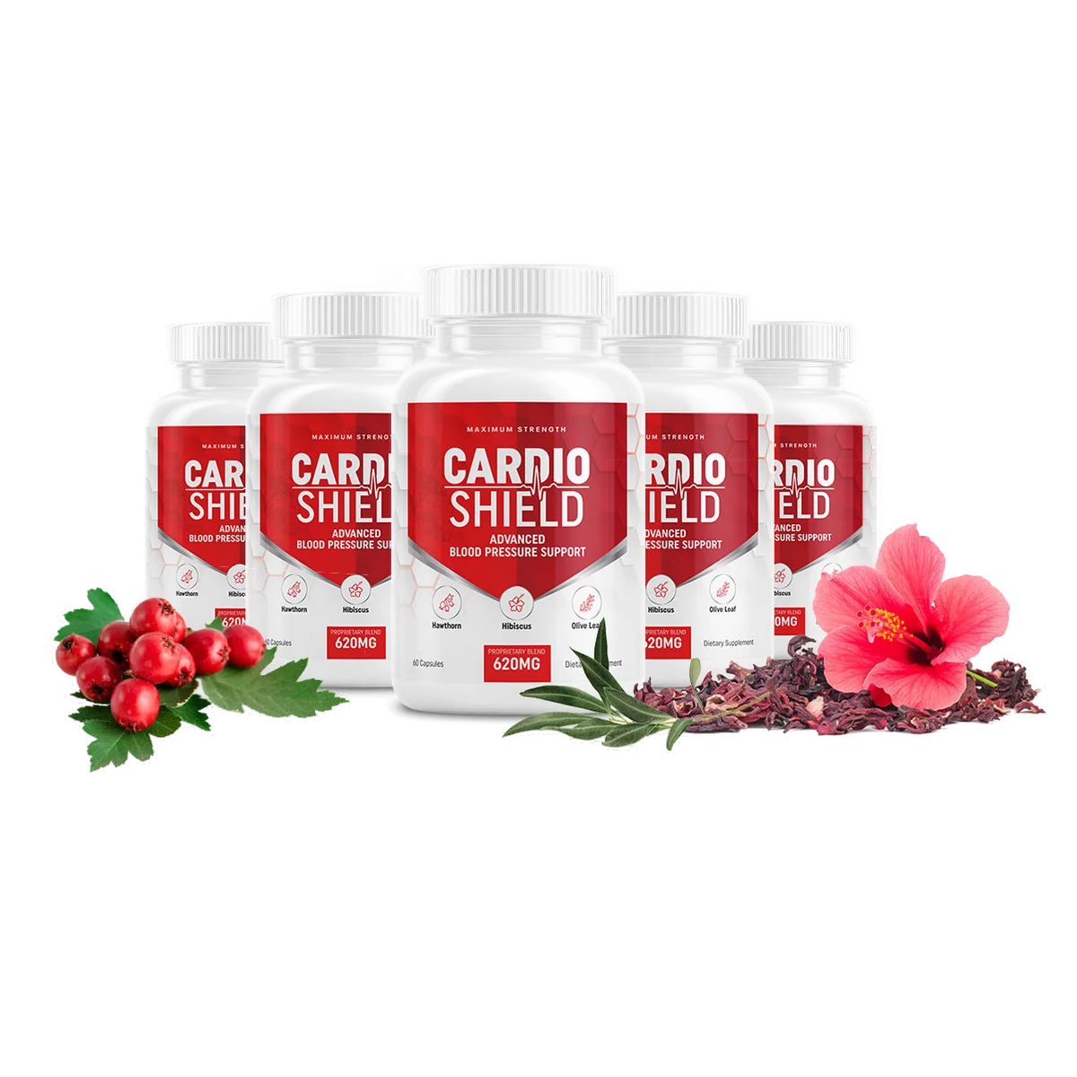 Cardio Shield Blood Sugar Support — Front Label
